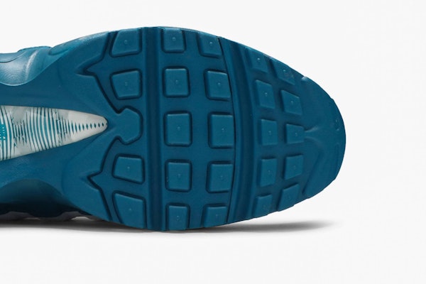 Nike air max 95 white green abyss hot sale