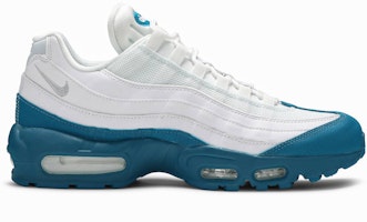 Nike Air Max 95 White Green Abyss 749766-113 Nike Air Max 95 White Green Abyss 749766-113