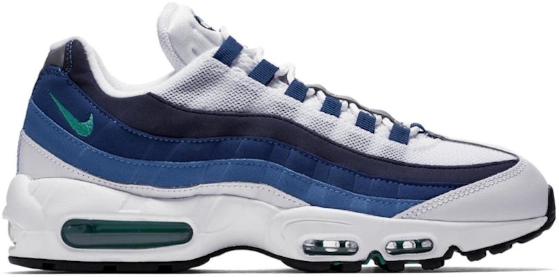 Nike Air Max 95 White Slate Blue 554970-131 Buy Nike Air Max 95 White Slate Blue 554970-131