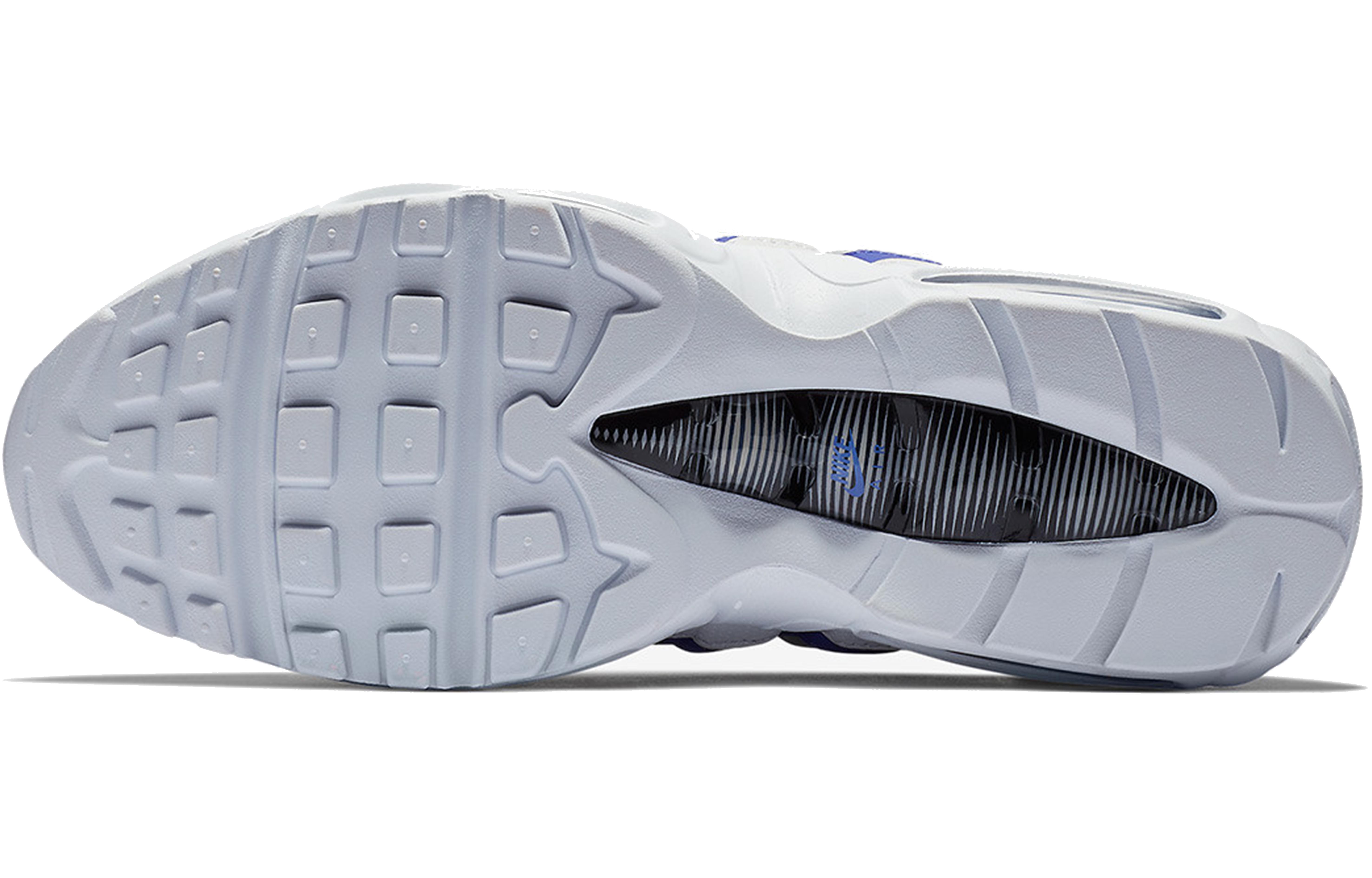 Shop Nike Air Max 95 Kelabu Serigala Ungu Persia 749766-110