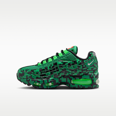 (Youth) Nike Air Max 95 LEGO® Collection Lucky Green/Black/Green Strike/Metallic Silver