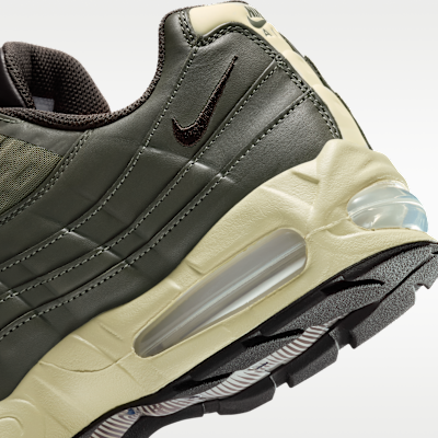 Cheap Nike Air Max 95 拉鍊款 橄欖綠/杏白色/天鵝絨棕 IQ3466-200