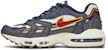 Nike Air Max 96 II 'Hitam Biru Gelap' DJ6742-400