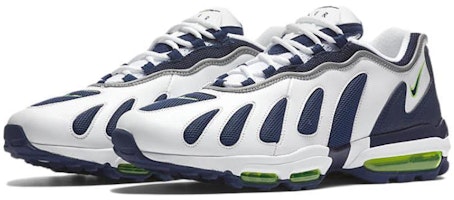 Nike Air Max 96 舒適輕便 減震耐磨 低幫 跑步鞋 男款 白綠 Lookbook Nike Air Max 96 舒適輕便 減震耐磨 低幫 跑步鞋 男款 白綠