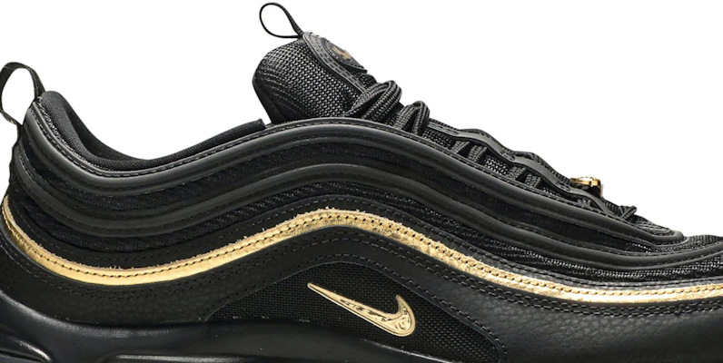 Air max 97 black red gold hotsell