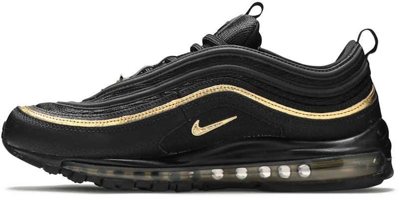 Nike Air Max 97 'Black Metallic Gold' DC2190-001 Lookbook Nike Air Max 97 'Black Metallic Gold' DC2190-001