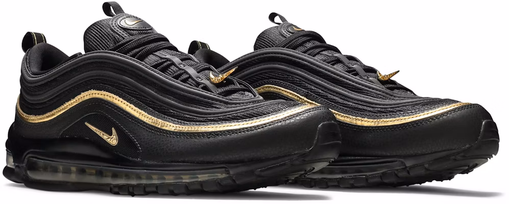 Nike Air Max 97 'Black Metallic Gold' DC2190-001 Cheap Nike Air Max 97 'Black Metallic Gold' DC2190-001