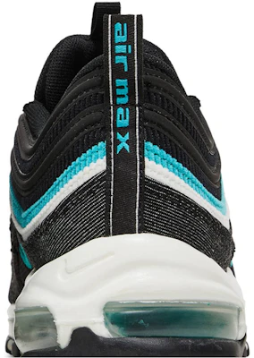 나이키 에어맥스 97 블랙 스포츠 터콰이즈 DN1893-001 Sizing 나이키 에어맥스 97 블랙 스포츠 터콰이즈 DN1893-001