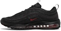 Lookbook 耐吉 Air Max 97 3M反光 經典休閒運動跑步鞋 暗黑紅