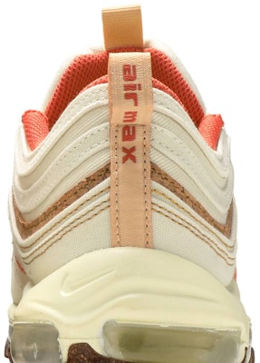 Nike Air Max 97 'Coconut Milk Cork' dalam Warna Kelapa dan Gabus DC3986-100 Sizing Nike Air Max 97 'Coconut Milk Cork' dalam Warna Kelapa dan Gabus DC3986-100