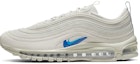 Buy Nike Air Max 97 Just Do It 雙鉤 低筒 跑步鞋 男款 白藍 緩震