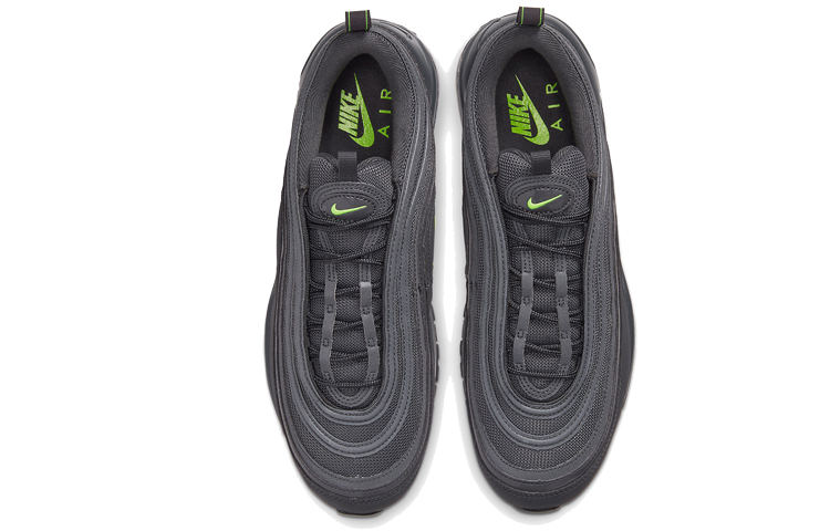 Shop 耐吉 Air Max 97 “Just Do It” 雙勾 低筒 跑步鞋 男女款 黑綠