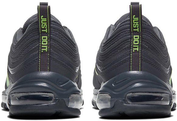 耐吉 Air Max 97 “Just Do It” 雙勾 低筒 跑步鞋 男女款 黑綠 Purchase 耐吉 Air Max 97 “Just Do It” 雙勾 低筒 跑步鞋 男女款 黑綠