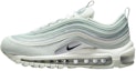Buy 耐吉 Air Max 97 “灰色麂皮” 減震防滑耐磨低幫運動休閒鞋 白灰