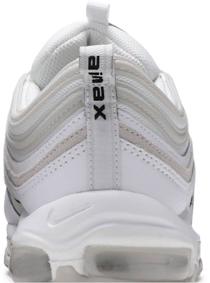 Nike Air Max 97 低幫 跑步鞋 男款 白灰色 Sizing Nike Air Max 97 低幫 跑步鞋 男款 白灰色