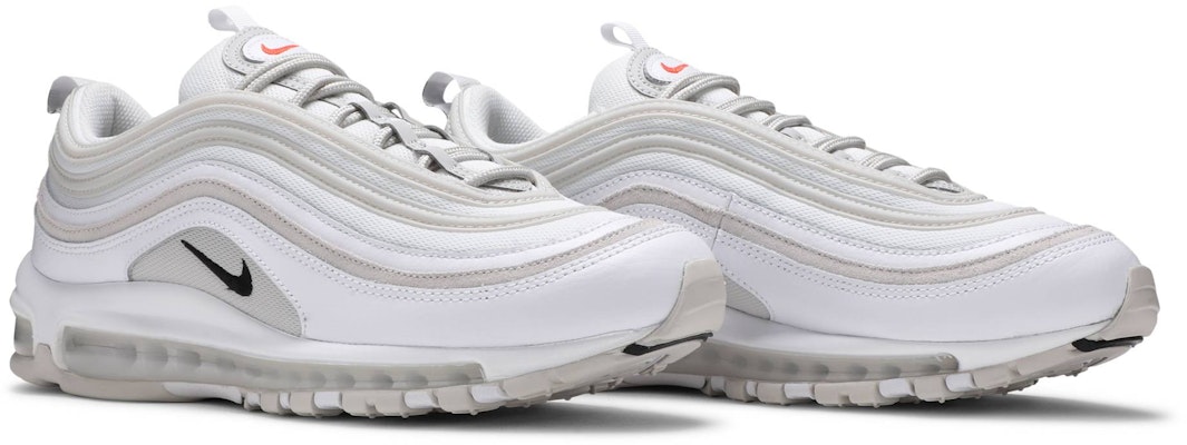 Nike Air Max 97 低幫 跑步鞋 男款 白灰色 Cheap Nike Air Max 97 低幫 跑步鞋 男款 白灰色