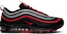Nike Air Max 97 'Reflective Bred' Lelaki Perempuan Kasut Sneaker. 921826-014