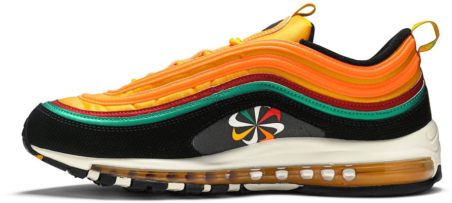 Nike Air Max 97 'Sunburst' Lelaki Wanita Kasut Sukan CK9399-001 Lookbook Nike Air Max 97 'Sunburst' Lelaki Wanita Kasut Sukan CK9399-001