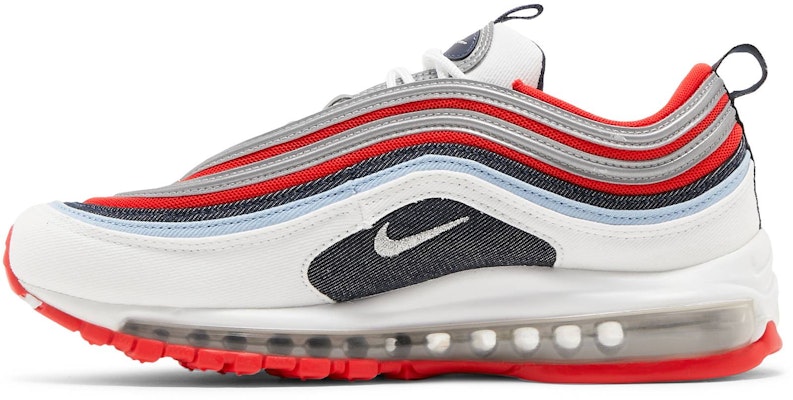 Nike Air Max 97 'USA Denim' Lelaki Wanita Kasut Sneakers DJ5171-600 Lookbook Nike Air Max 97 'USA Denim' Lelaki Wanita Kasut Sneakers DJ5171-600