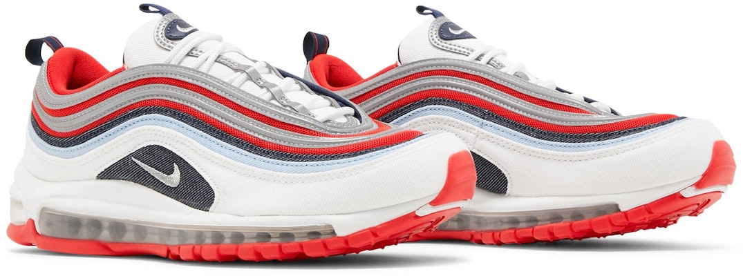 Nike Air Max 97 'USA Denim' Lelaki Wanita Kasut Sneakers DJ5171-600 Cheap Nike Air Max 97 'USA Denim' Lelaki Wanita Kasut Sneakers DJ5171-600