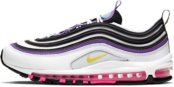 耐克Air Max 97 白黄紫配色 921826-106 Buy 耐克Air Max 97 白黄紫配色 921826-106