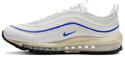 Nike Air Max 97 'White Game Royal' FJ5482-100 Nike Air Max 97 'White Game Royal' FJ5482-100