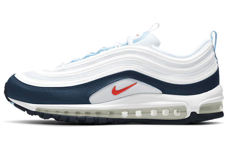 Buy 耐克Air Max 97 '白色午夜海军蓝' DM2824-100