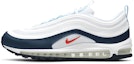 Buy 耐克Air Max 97 '白色午夜海军蓝' DM2824-100