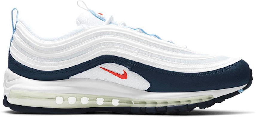 耐克Air Max 97 '白色午夜海军蓝' DM2824-100 Order 耐克Air Max 97 '白色午夜海军蓝' DM2824-100