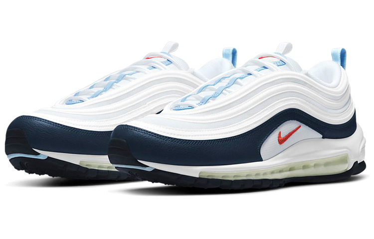Lookbook 耐克Air Max 97 '白色午夜海军蓝' DM2824-100