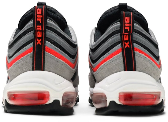 Nike Air Max 97 'Wolf Grey Radiant Red' DB4611-002 Details for Nike Air Max 97 'Wolf Grey Radiant Red' DB4611-002