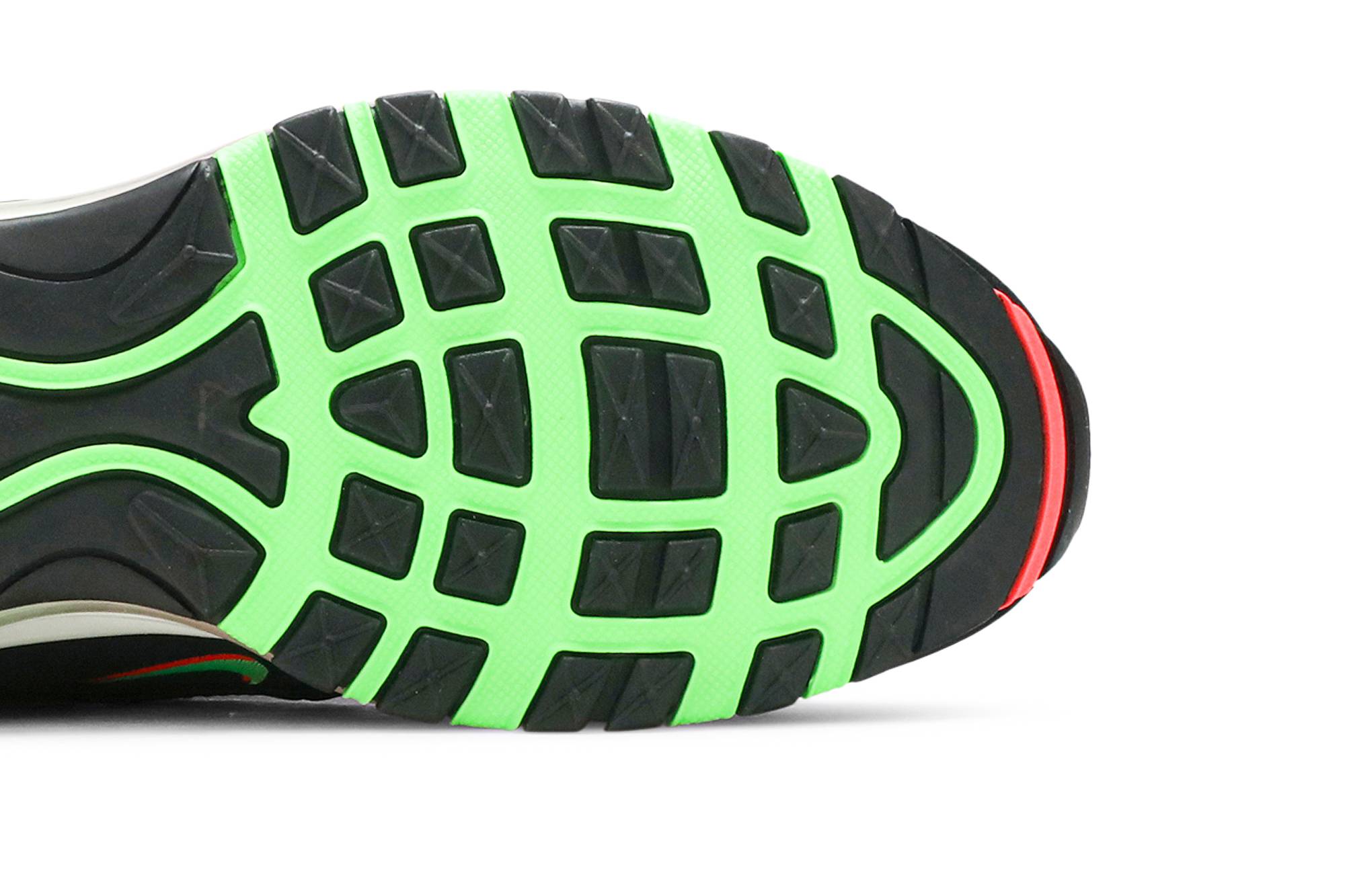 Purchase Nike Air Max 97 “Worldwide“ 低筒 跑步鞋 男款 黑紅綠