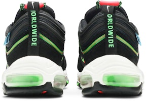 Nike Air Max 97 “Worldwide“ 低筒 跑步鞋 男款 黑紅綠 Details for Nike Air Max 97 “Worldwide“ 低筒 跑步鞋 男款 黑紅綠