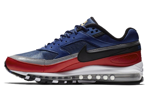 Buy 耐克Air Max 97 BW 深蓝皇家黑大学红 AO2406-400