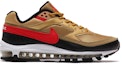 Order Kasut Nike Air Max 97 BW Emas Metalik Merah Universiti Hitam AO2406-700