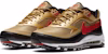 Kasut Nike Air Max 97 BW Emas Metalik Merah Universiti Hitam AO2406-700