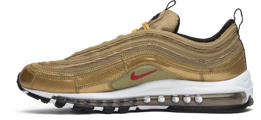 Nike Air Max 97 Cristiano Ronaldo Emas Metalik AQ0655-700 Lookbook Nike Air Max 97 Cristiano Ronaldo Emas Metalik AQ0655-700