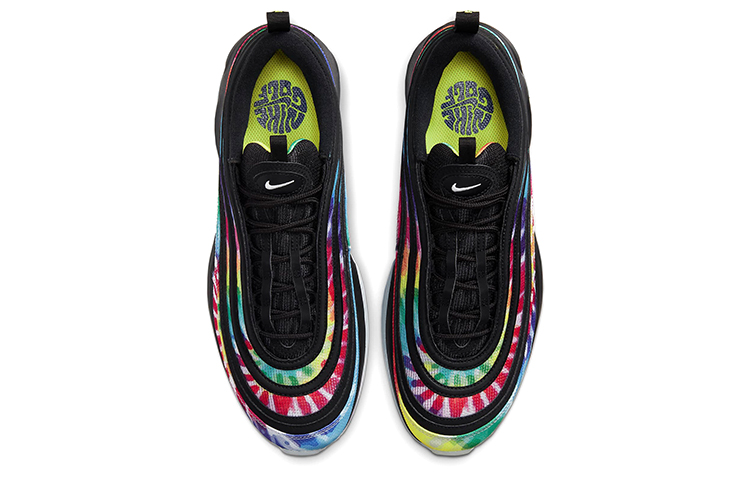 Shop Nike Air Max 97 高爾夫 “紮染” 黑