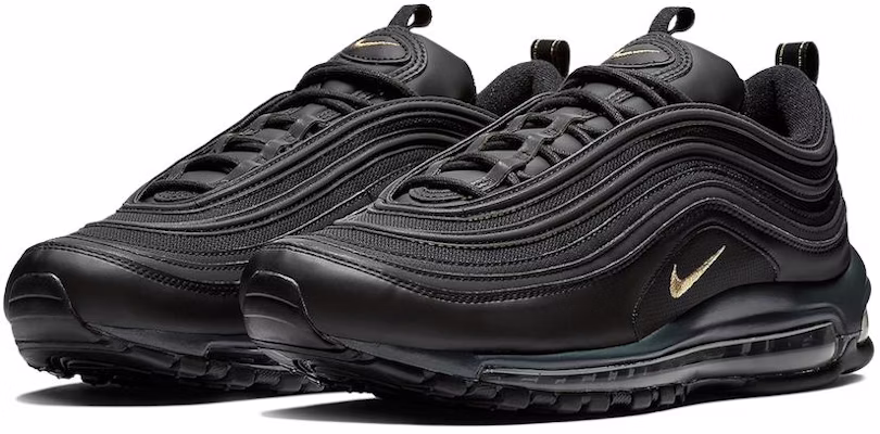 Nike Air Max 97 Cuero Negro Dorado BQ4580-001 Order Nike Air Max 97 Cuero Negro Dorado BQ4580-001