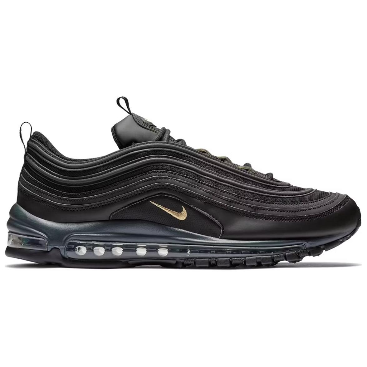 Details for Nike Air Max 97 Cuero Negro Dorado BQ4580-001