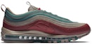 Order Nike Air Max 97 Warna Taupe Geode Teal Team Red AQ4126-202
