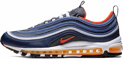 Nike Air Max 97 Midnight Navy Habanero Red 921826-403 Nike Air Max 97 Midnight Navy Habanero Red 921826-403