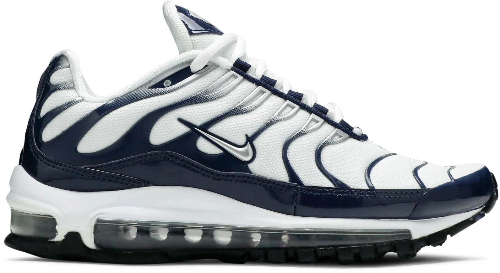 Air max 97 plus white and blue best sale