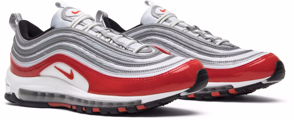 White and 2025 red 97's