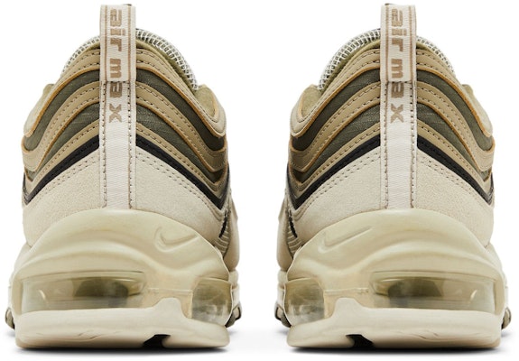 Nike Air Max 97 SE 'Light Bone Medium Olive' Lelaki Perempuan Sneakers FB9619-002 Details for Nike Air Max 97 SE 'Light Bone Medium Olive' Lelaki Perempuan Sneakers FB9619-002