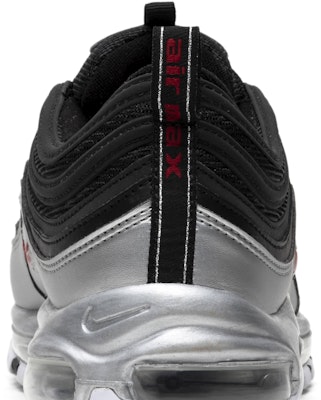 Nike Air Max 97 Silver Black AT5458-001 Sizing Nike Air Max 97 Silver Black AT5458-001