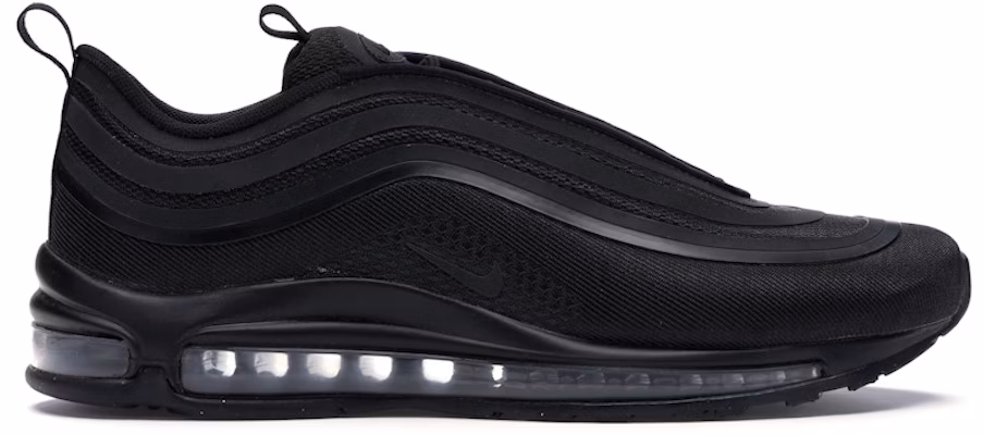 Nike Air Max 97 Ultra 17 Triple Black Pria Wanita Hitam Sneakers AH7581-002 Buy Nike Air Max 97 Ultra 17 Triple Black Pria Wanita Hitam Sneakers AH7581-002
