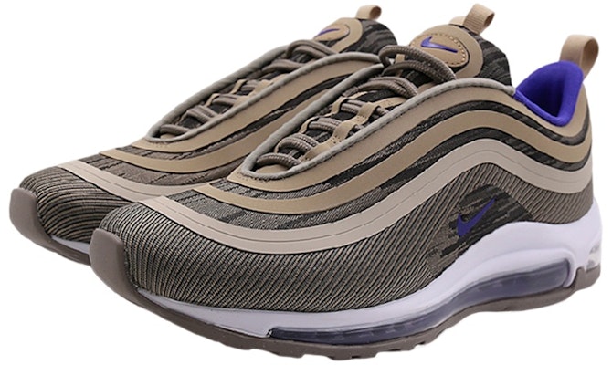 Nike Air Max 97 Ultra '17 'Light Taupe Indigo' Lelaki Wanita 918356-202 Lookbook Nike Air Max 97 Ultra '17 'Light Taupe Indigo' Lelaki Wanita 918356-202