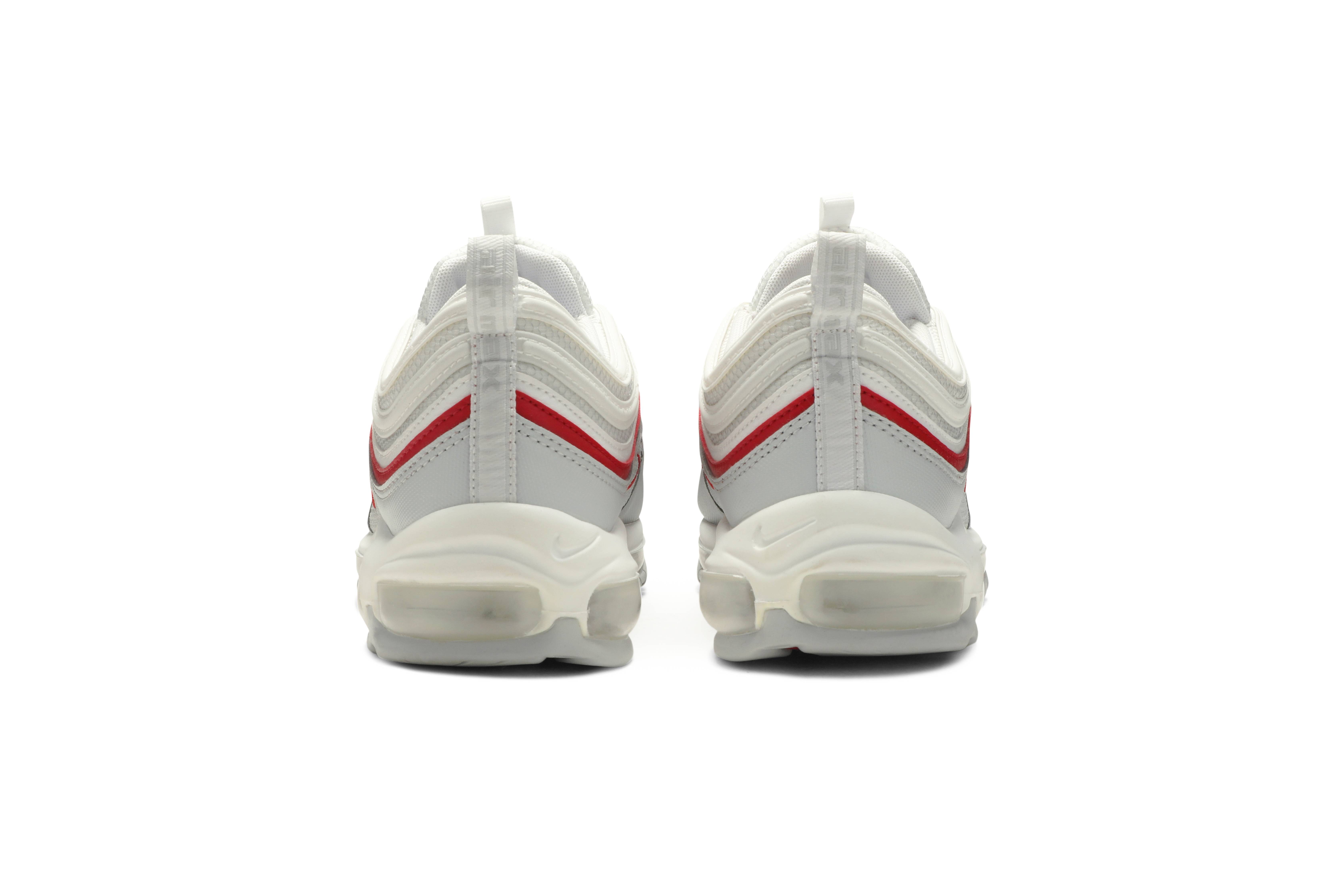 Details for ナイキ エア マックス 97 白/プラチナ/赤 AR5531-002