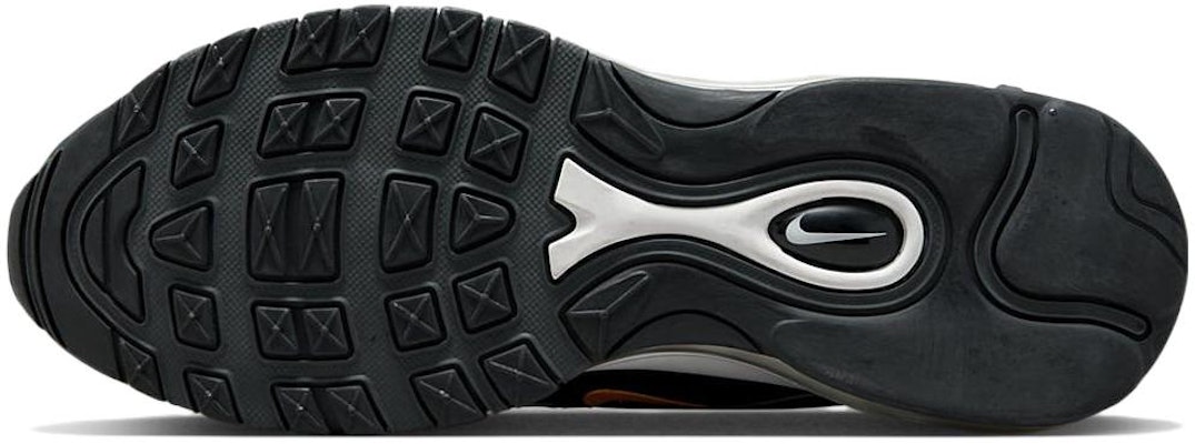 耐吉 Air Max 97 低幫 跑步鞋 男款 黑黃色 Details for 耐吉 Air Max 97 低幫 跑步鞋 男款 黑黃色